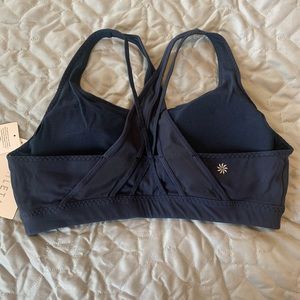 NWT Athleta Transcendence Bra - Navy size L